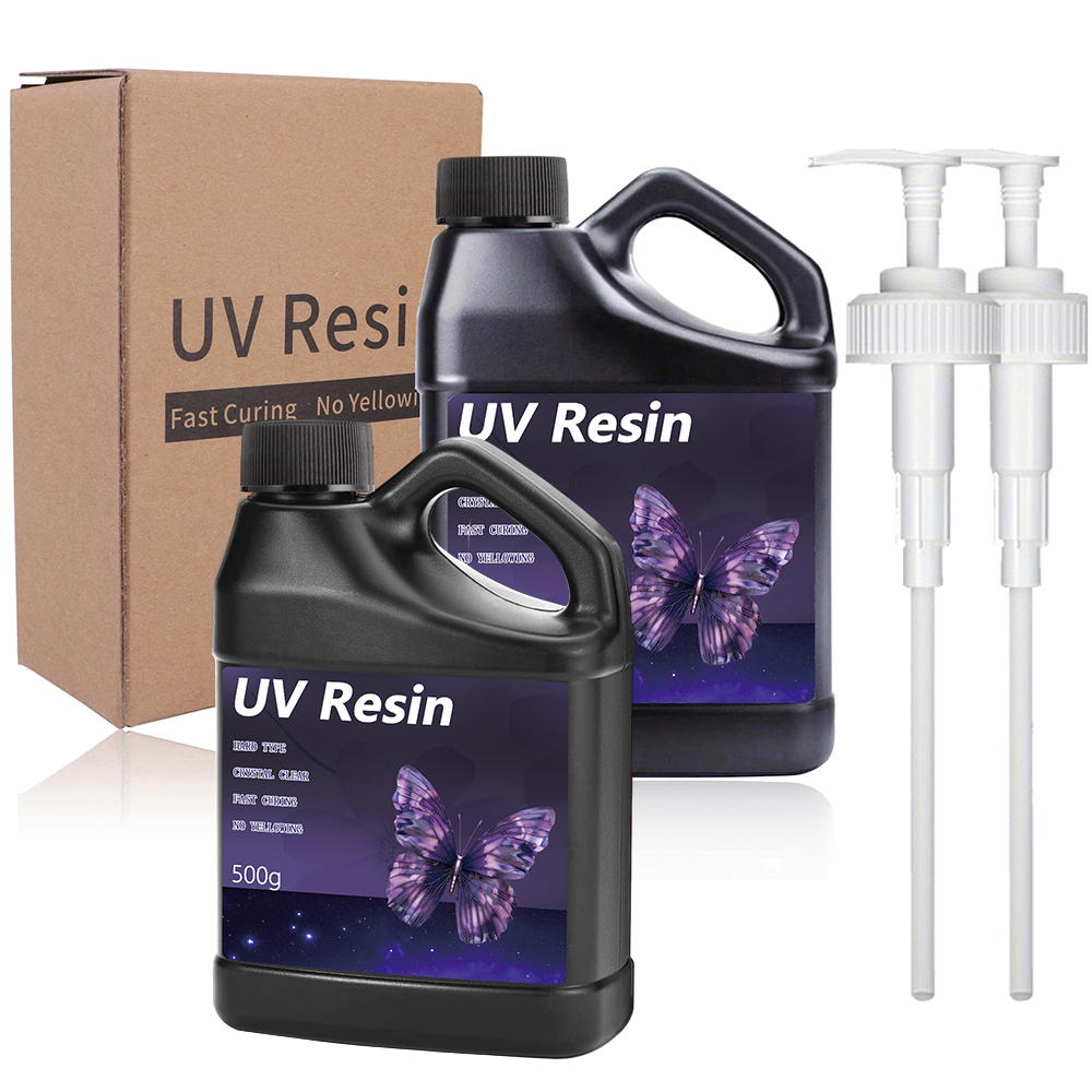 Resin Pigment Set - UV Resin-Bulk Upgraded Crystal Clear Hard