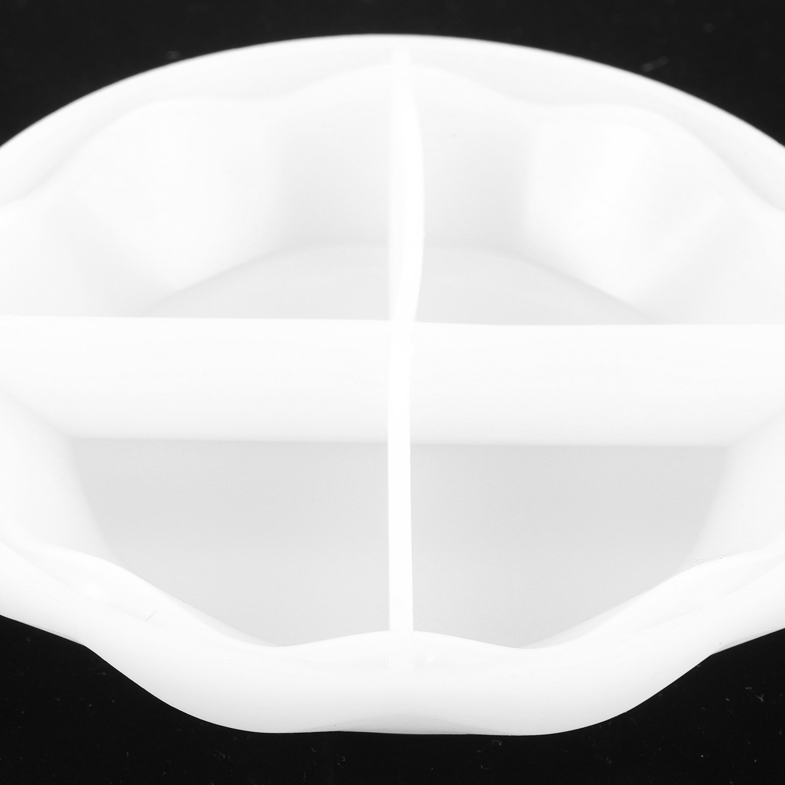 Serving Tray Mold - Premium Food-Grade Silicone Wave Pattern Fruit