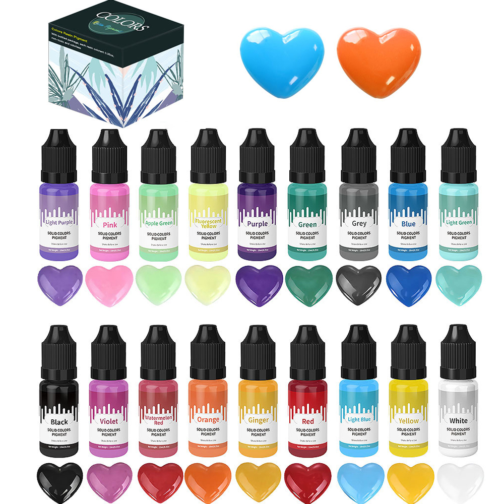 Epoxy Resin Pigment Kits Candl - Resin Pigment Set ulasan dan harga