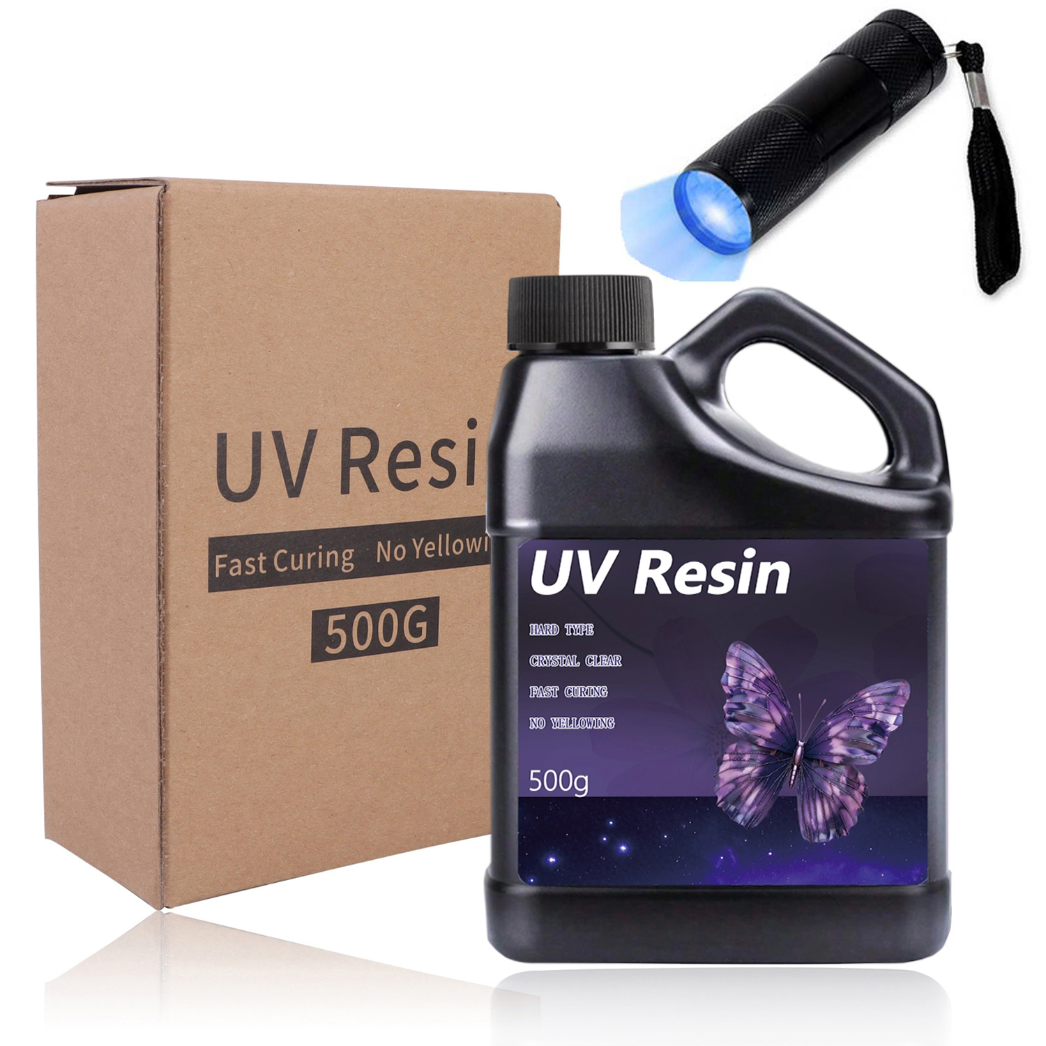UV Resin-Bulk Upgraded Crystal - Resin Pigment Set ulasan dan harga