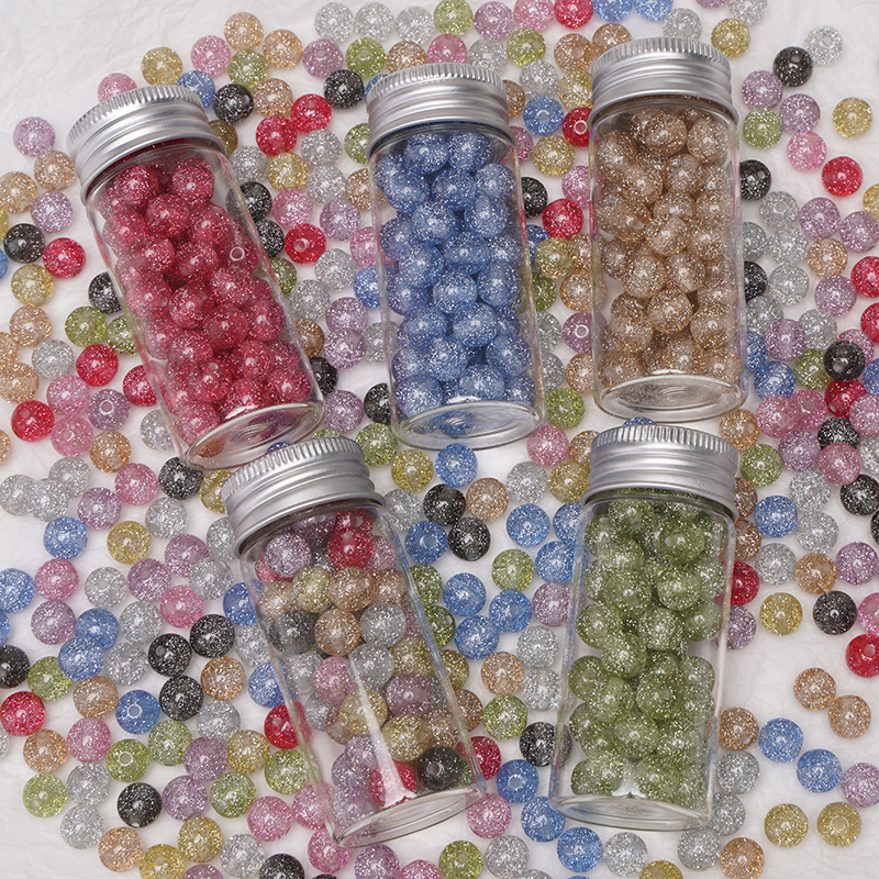 8/10mm Resins Round Shaped Bea - Resin Craft Material ulasan dan harga