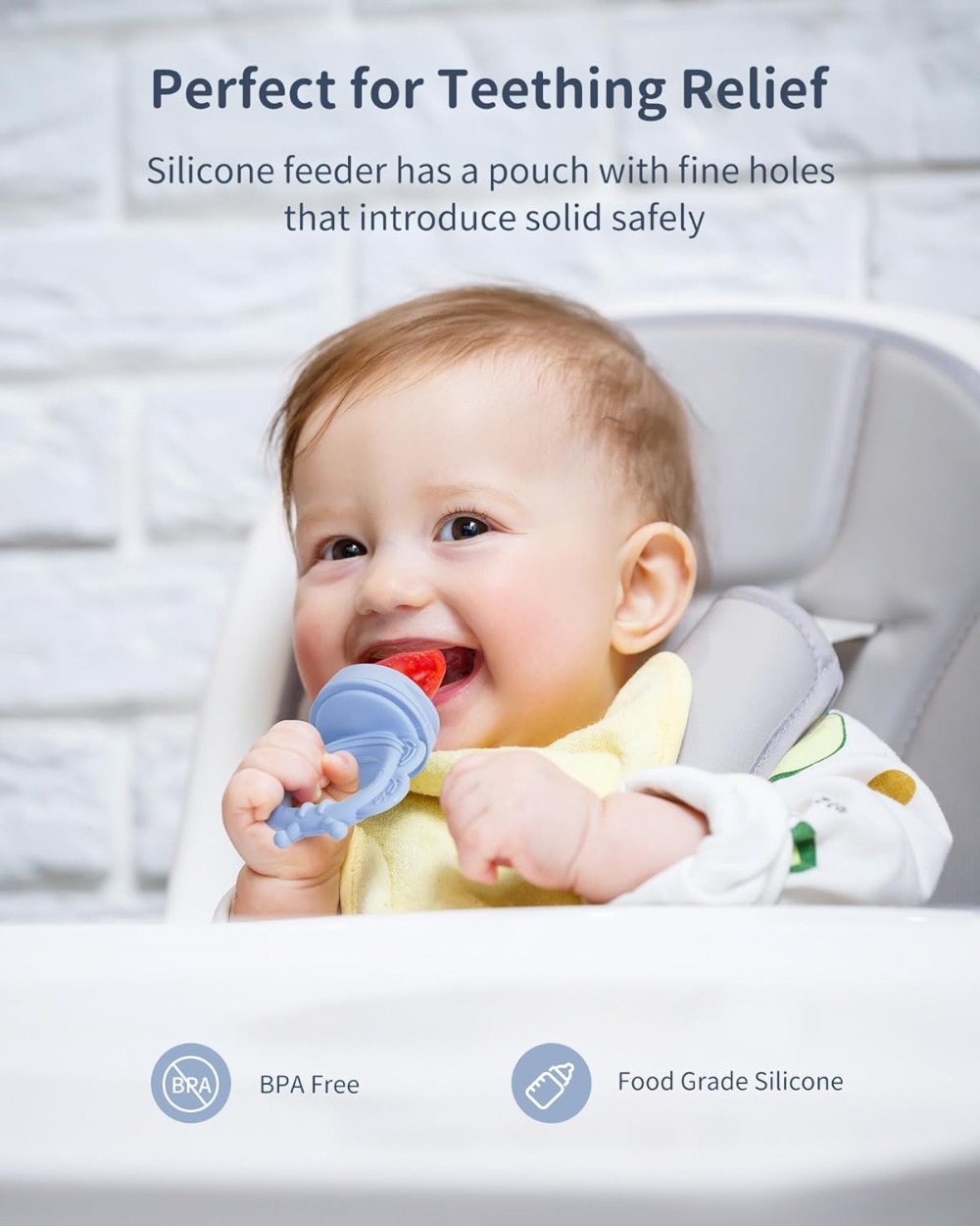 Silicone Baby Fruit Food Feede - Silicone Mold Tray ulasan dan harga