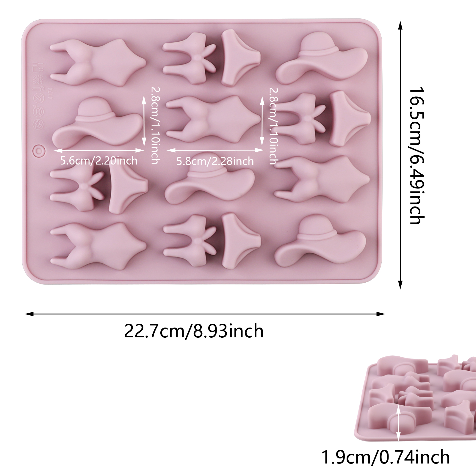 A Summer-Themed Beach Bikini M - Resin Craft Material ulasan dan harga