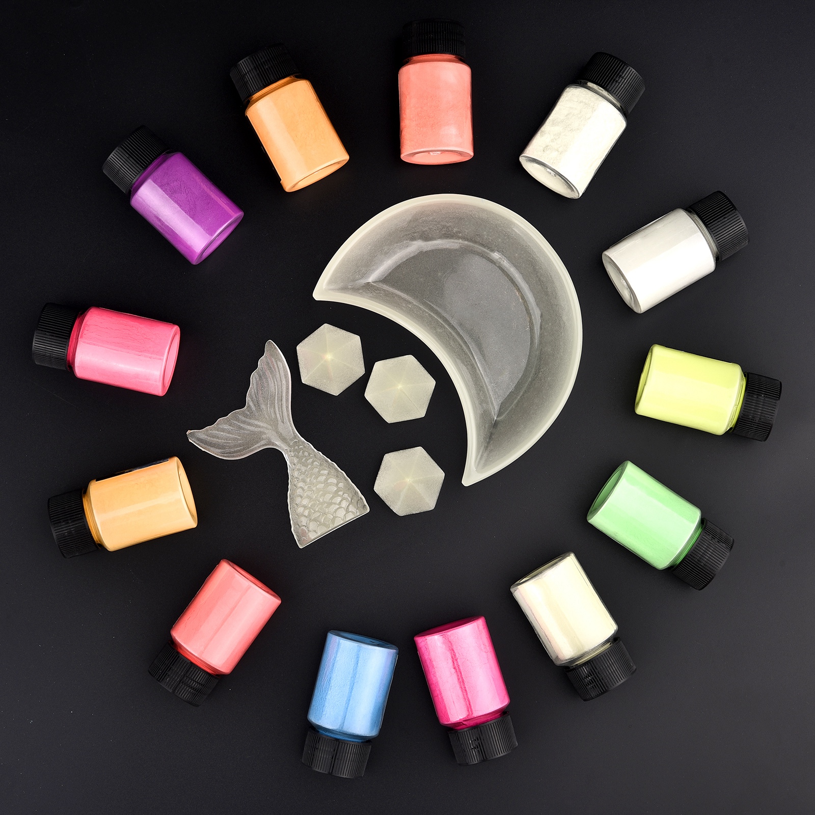 20g Long Lasting Bright Lumino - Resin Pigment Set ulasan dan harga