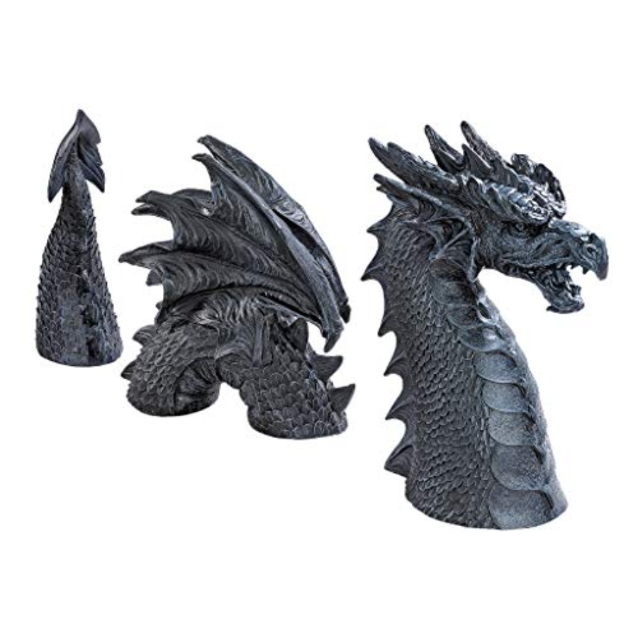 Castle moat lawn garden statue - Resin Craft Material ulasan dan harga