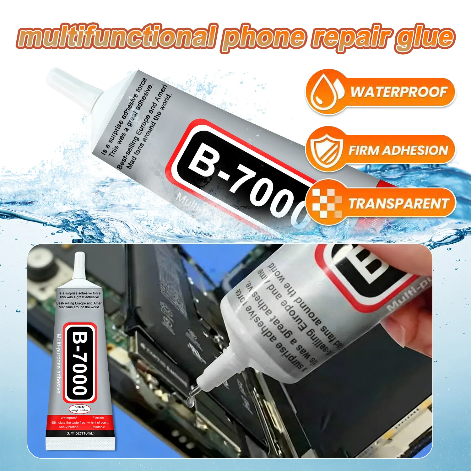 1-10Pcs B-7000 Super Glue Lool - Resin Craft Material ulasan dan harga