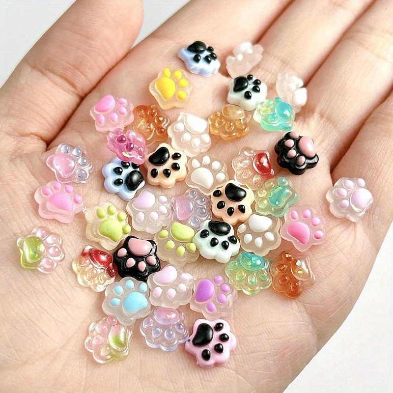 100 pieces luminous resin cat' - Resin Crafts ulasan dan harga