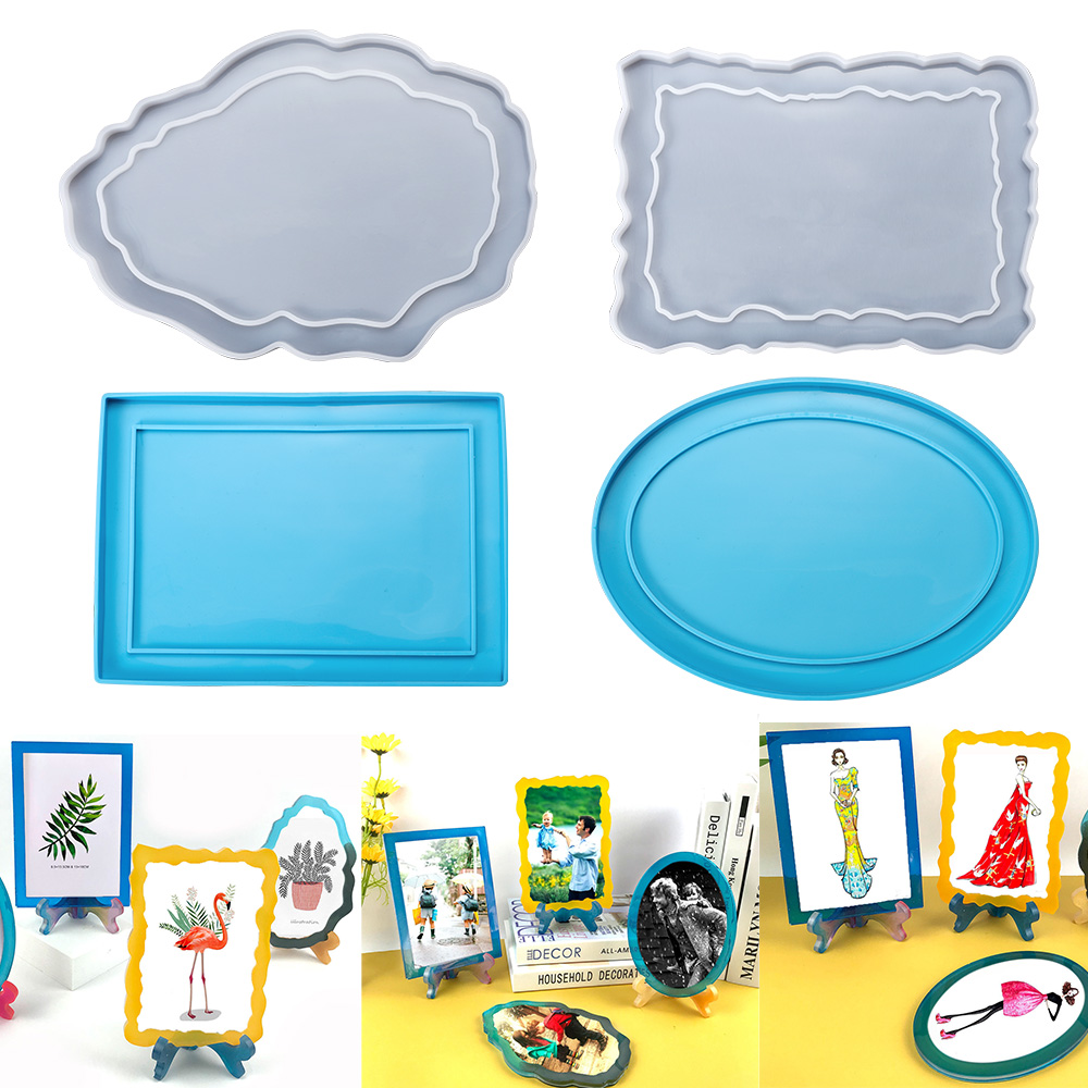 Rectangle Photo Frame Silicone - Resin Pigment Set ulasan dan harga