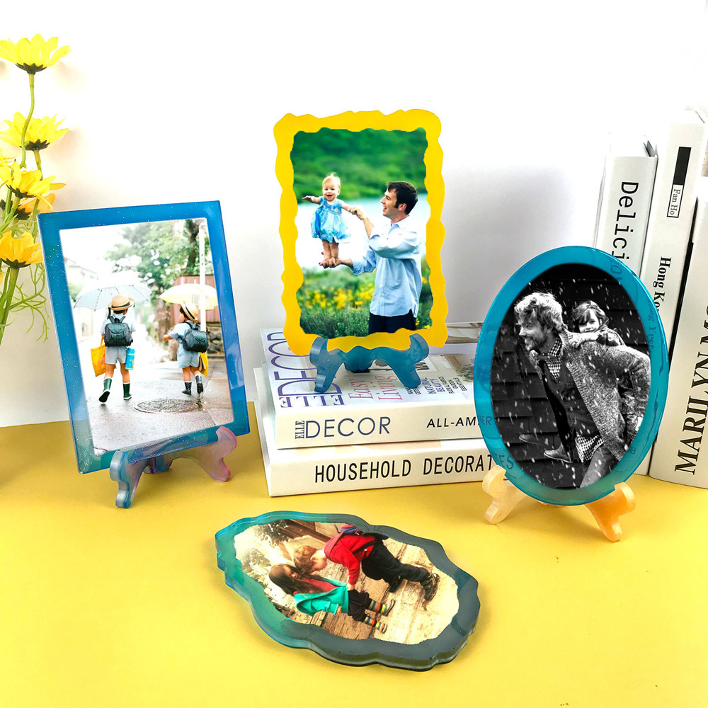 Rectangle Photo Frame Silicone - Resin Pigment Set ulasan dan harga