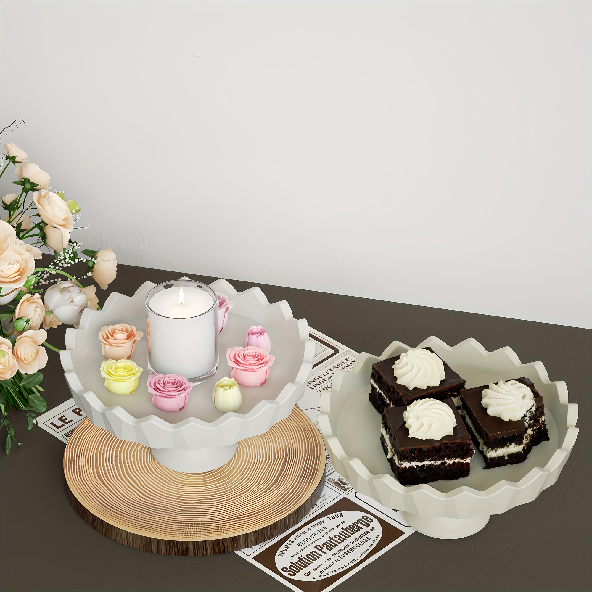 2pcs Silicone Tray Mold Set, R - Serving Tray Mold ulasan dan harga