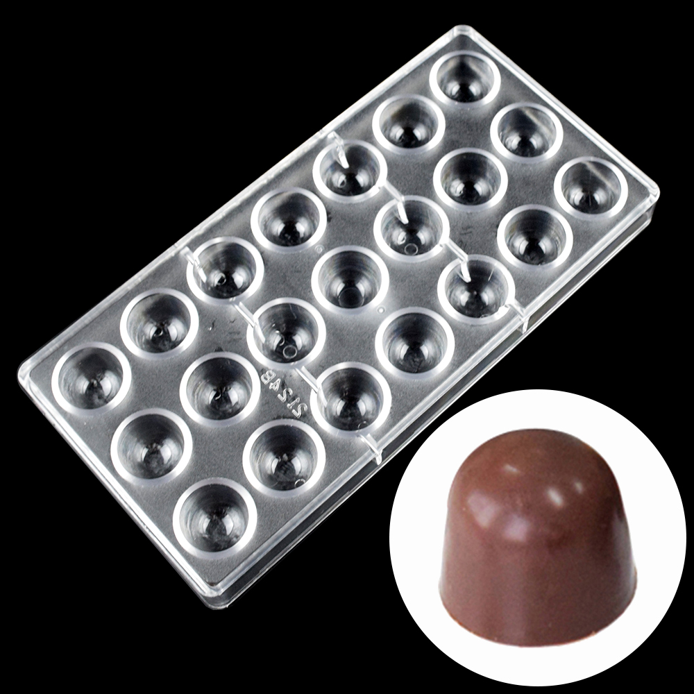 21 Cavity Dome Chocolate Mold  - Dome Mold Clear ulasan dan harga