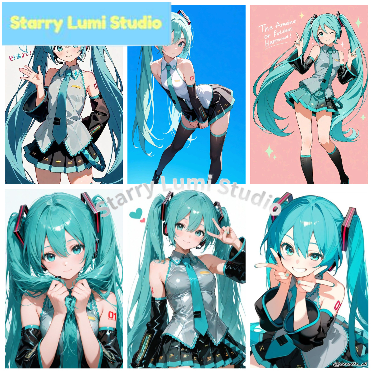 Hatsune Miku Diamond painting  - Resin Craft Supplies ulasan dan harga