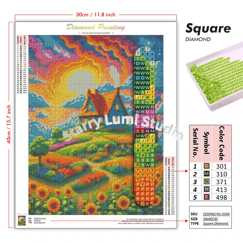 Hatsune Miku Diamond painting  - Resin Craft Supplies ulasan dan harga