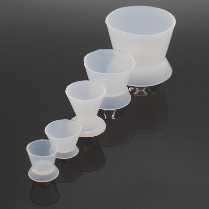 1 set Dental Silicone Mixing C - Mixing Cup Silicone ulasan dan harga