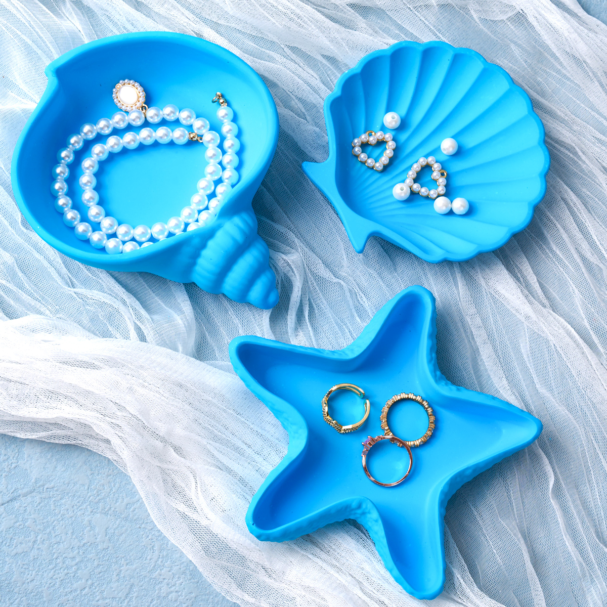DIY Concrete Starfish Starage  - Serving Tray Mold ulasan dan harga