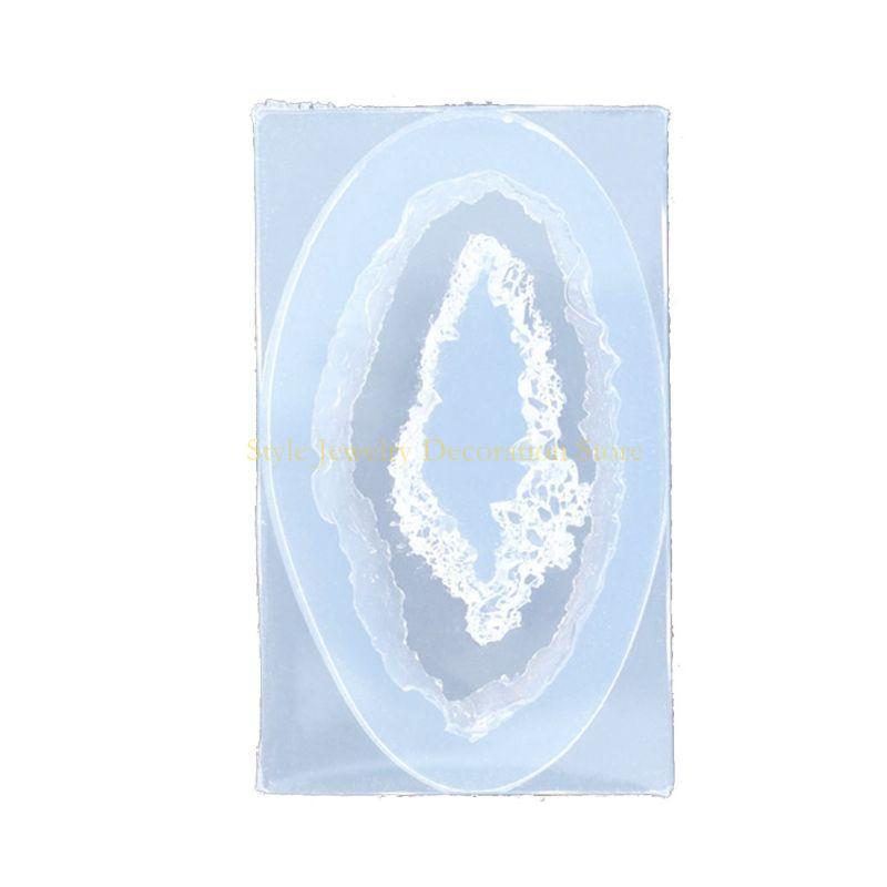 DIY Crystal Rock Cluster Geode - Geode Mold Silicone ulasan dan harga