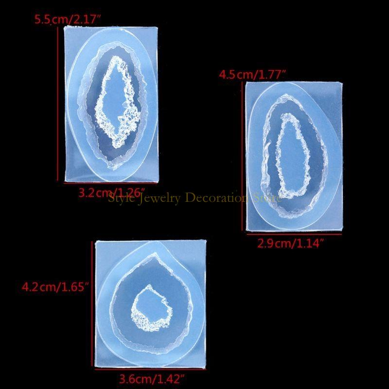 DIY Crystal Rock Cluster Geode - Geode Mold Silicone ulasan dan harga