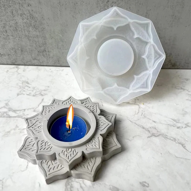 Concrete Candle Jar Silicone M - Serving Tray Mold ulasan dan harga