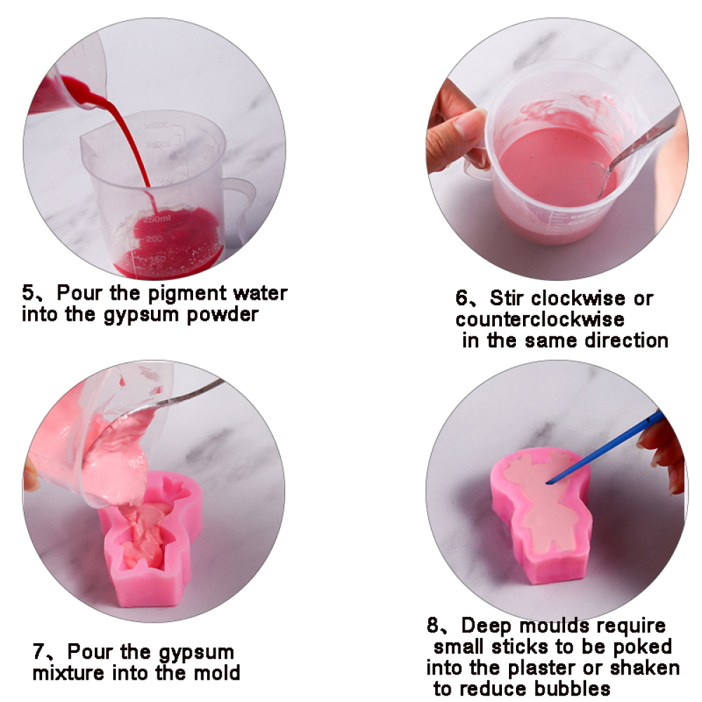 10ml Gypsum Cement Coloring Pl - Resin Pigment Set ulasan dan harga