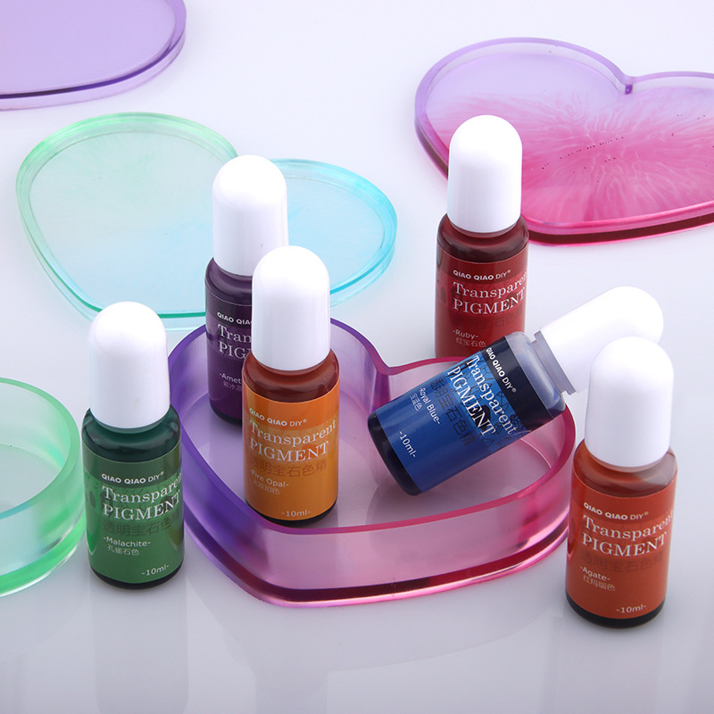 Resin Pigment Transparent Gems - Resin Pigment Set ulasan dan harga