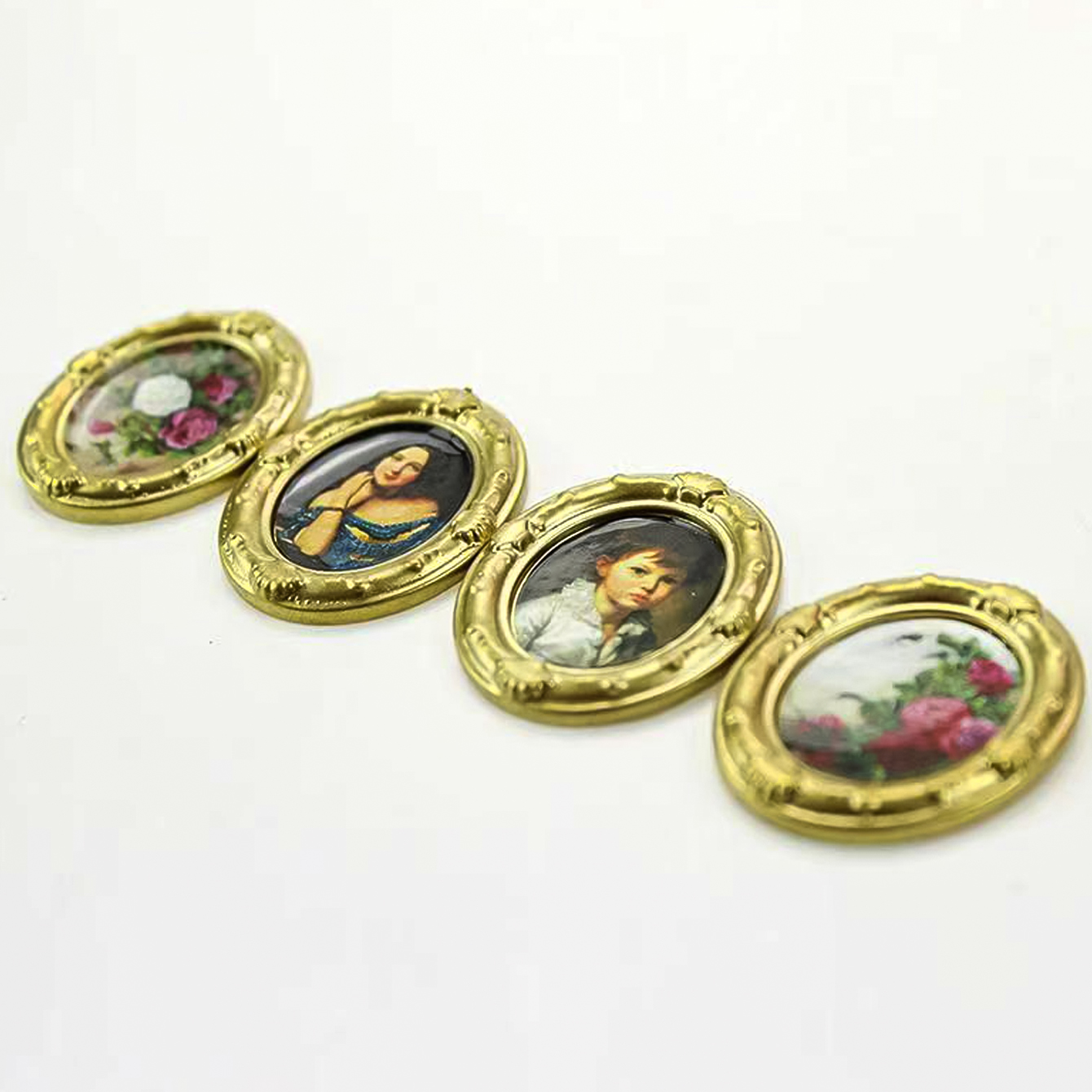 2 pieces of miniature oil pain - Resin Crafts ulasan dan harga