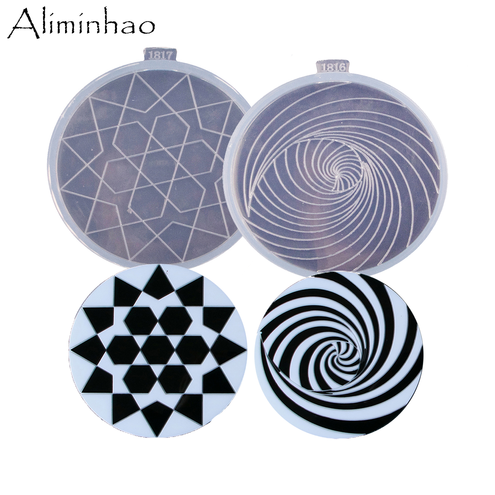 DY1817 Shiny 4.9 inch Geode Co - Geode Mold Silicone ulasan dan harga