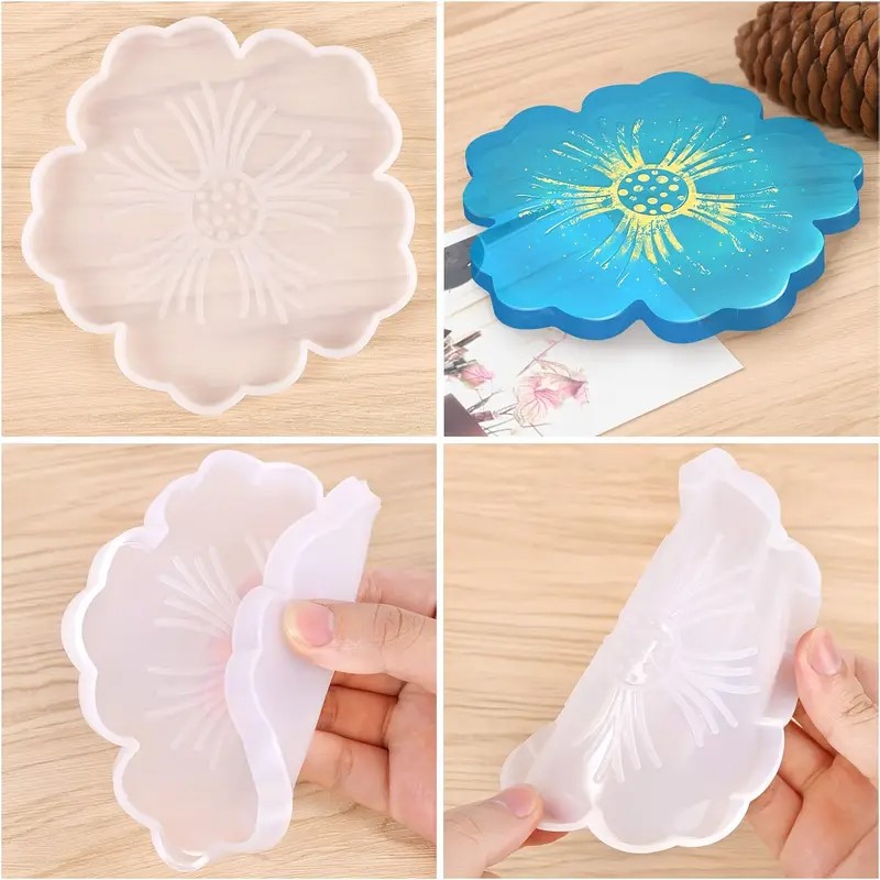 diy sakura shaped resin mold - - Geode Mold Silicone ulasan dan harga