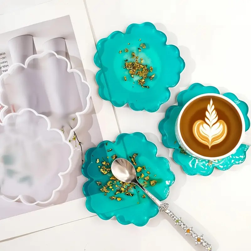 diy sakura shaped resin mold - - Geode Mold Silicone ulasan dan harga
