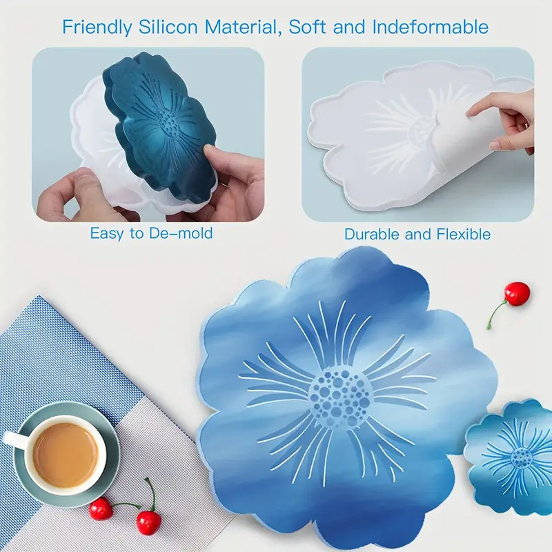 DIY Sakura Shaped Resin Mold - - Geode Mold Silicone ulasan dan harga