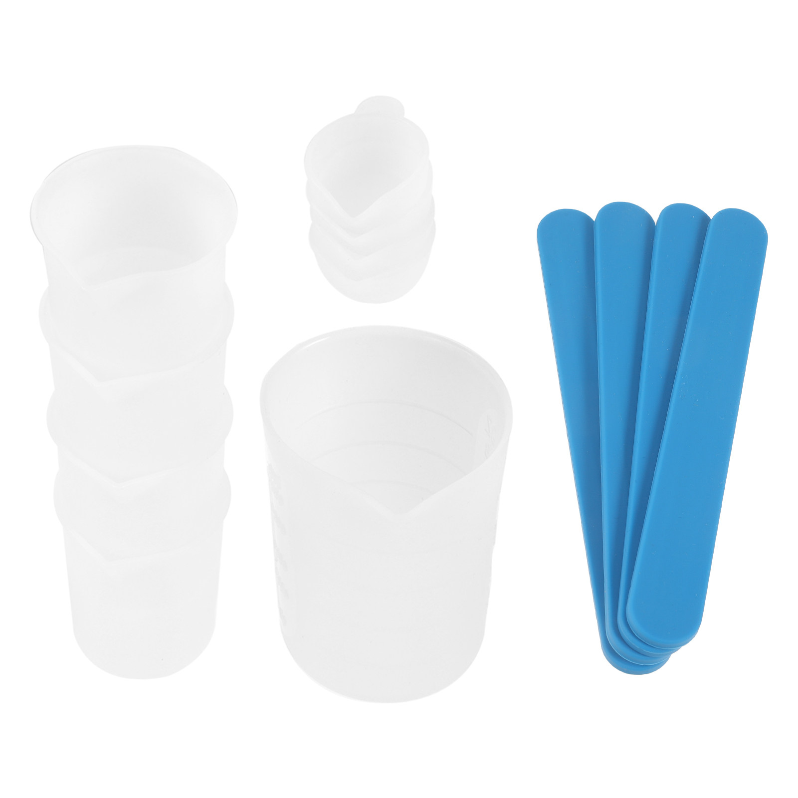 1Set Epoxy Mixing Tools Silico - Mixing Cup Silicone ulasan dan harga