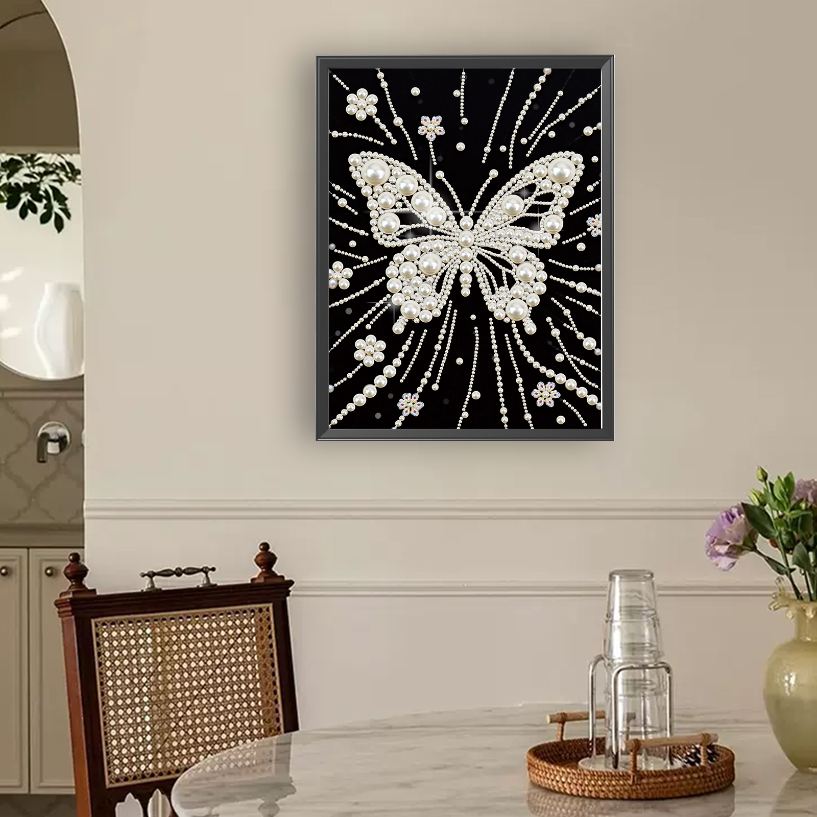 DIY Pearl Art Painting for Hom - Resin Craft Supplies ulasan dan harga