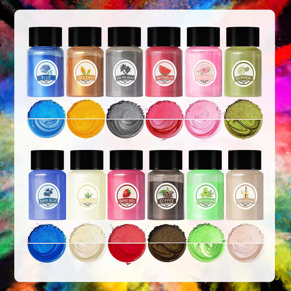 10ml Pearl Powder Epoxy Resin  - Resin Pigment Set ulasan dan harga