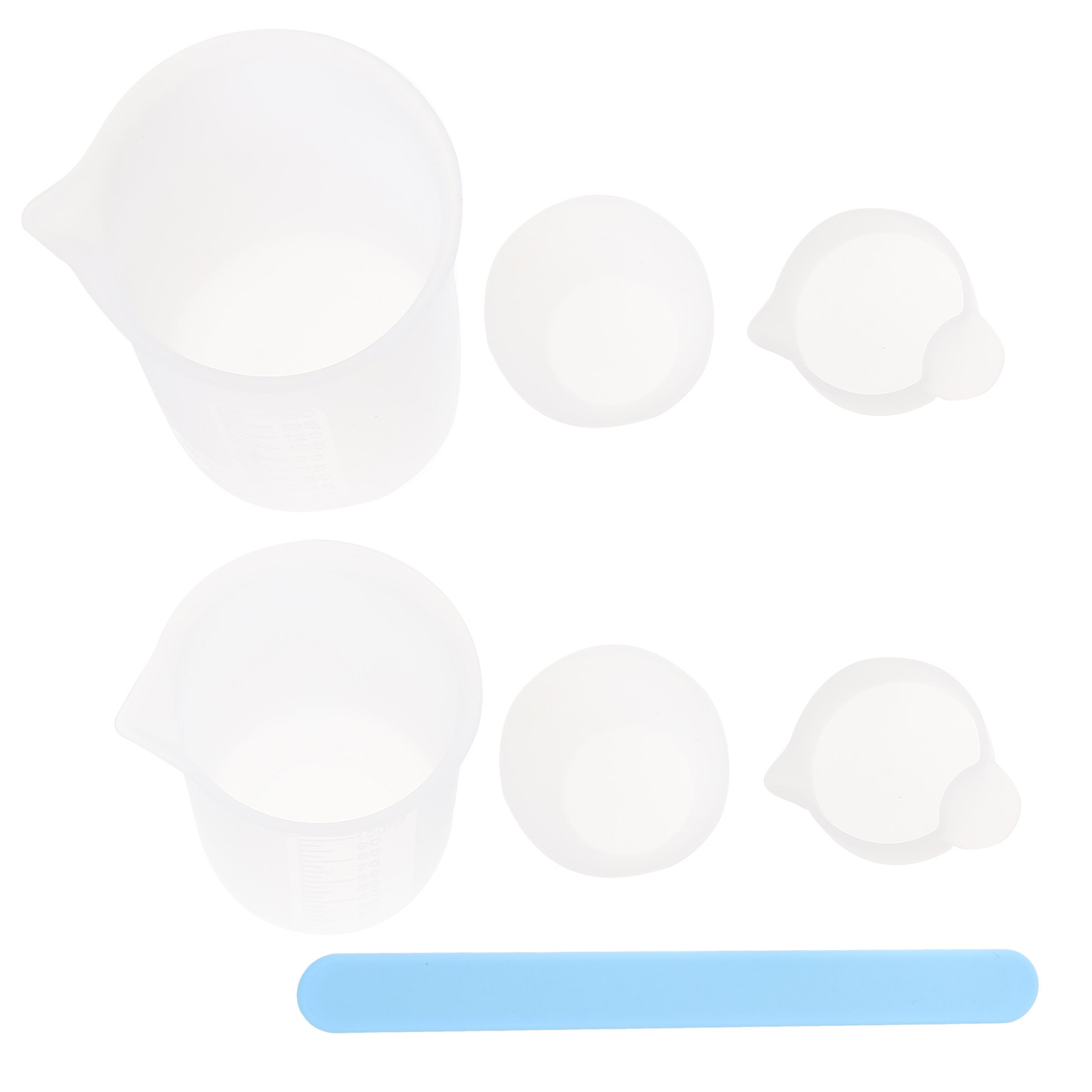 1Set DIY Silicone Epoxy Mixing - Mixing Cup Silicone ulasan dan harga