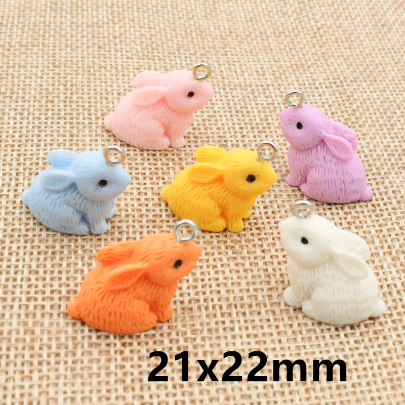 10PCS Resin Pendant Charms Rab - Resin Craft Projects ulasan dan harga