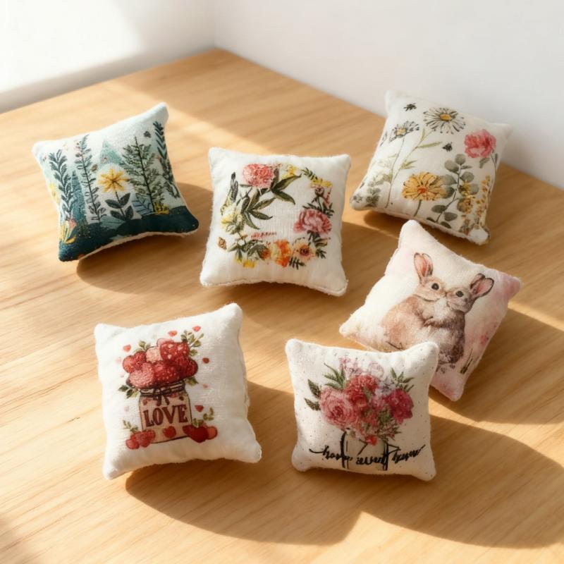 2Pcs Dollhouse Bedroom Sofa Sc - Resin Crafts ulasan dan harga