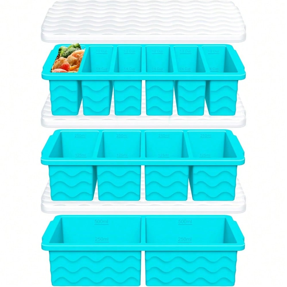 3-Pack Silicone Freezer Trays  - Silicone Mold Tray ulasan dan harga