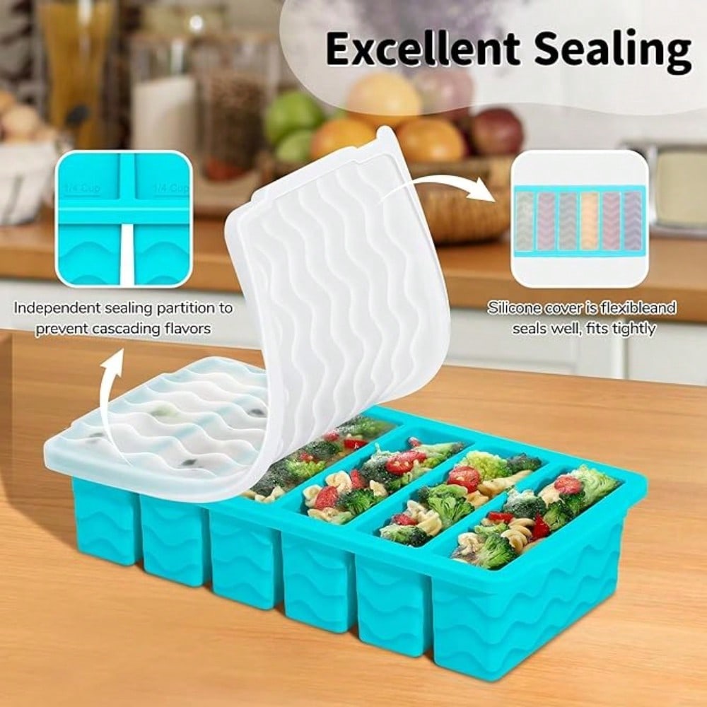 3-Pack Silicone Freezer Trays  - Silicone Mold Tray ulasan dan harga