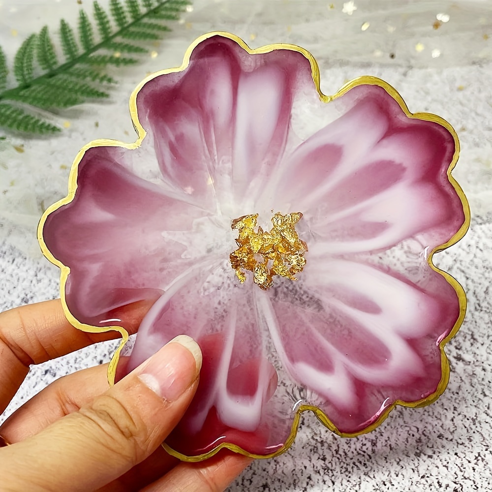1-piece 13-inch large flower t - Serving Tray Mold ulasan dan harga