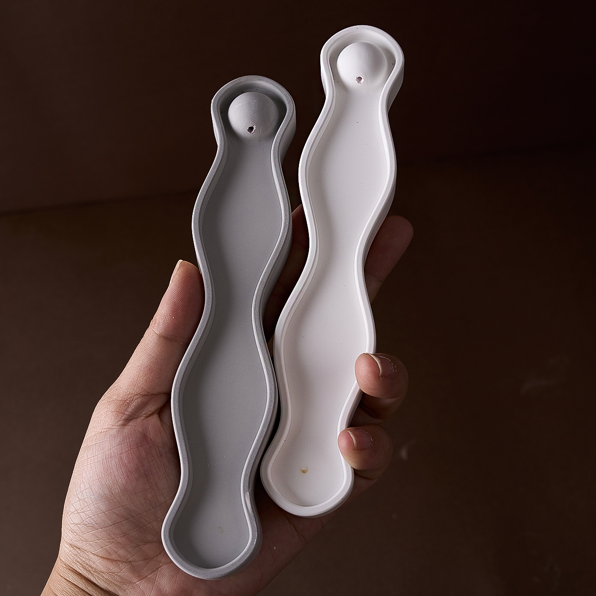Wave Long Incense Insert Tray  - Serving Tray Mold ulasan dan harga