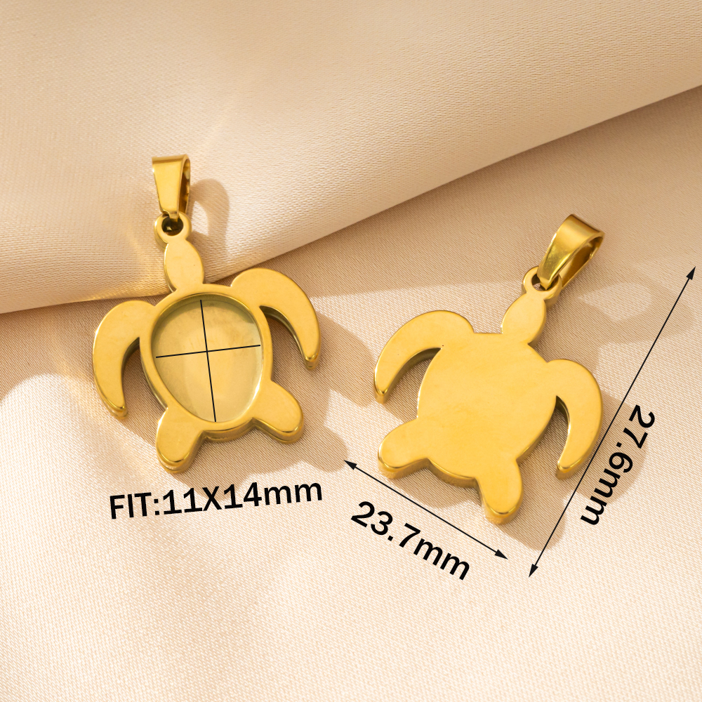 5pcs Stainless Steel Turtle Pe - Resin Craft Projects ulasan dan harga