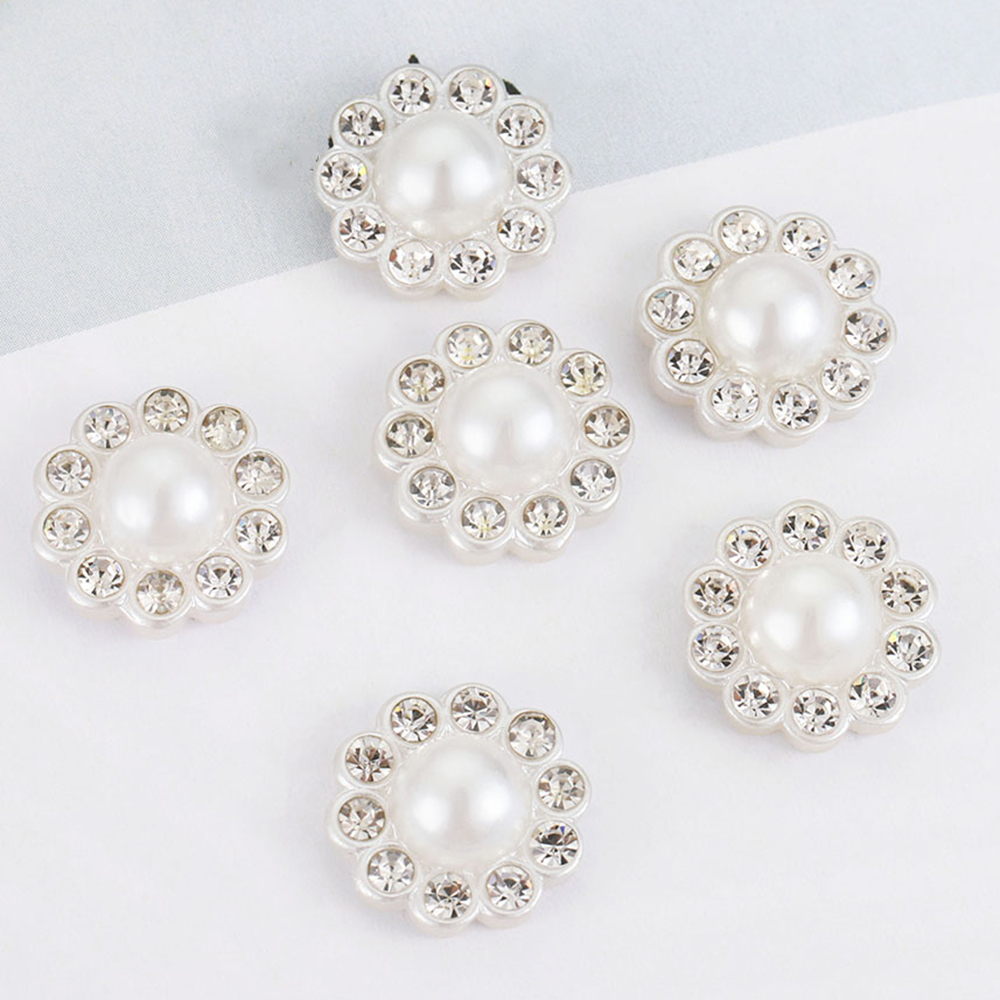 50pcs White Flat Imitation Pea - Resin Craft Projects ulasan dan harga