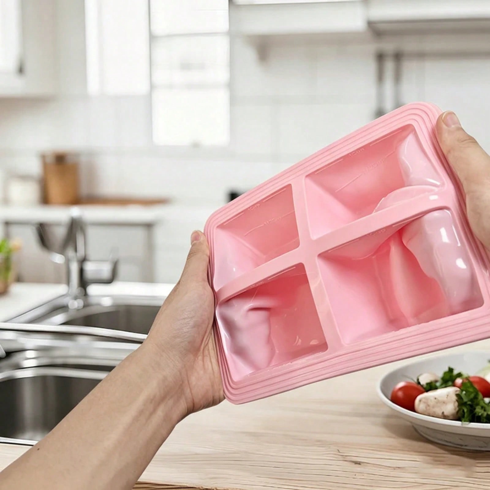 Reusable Silicone Soup Freezer - Silicone Mold Tray ulasan dan harga