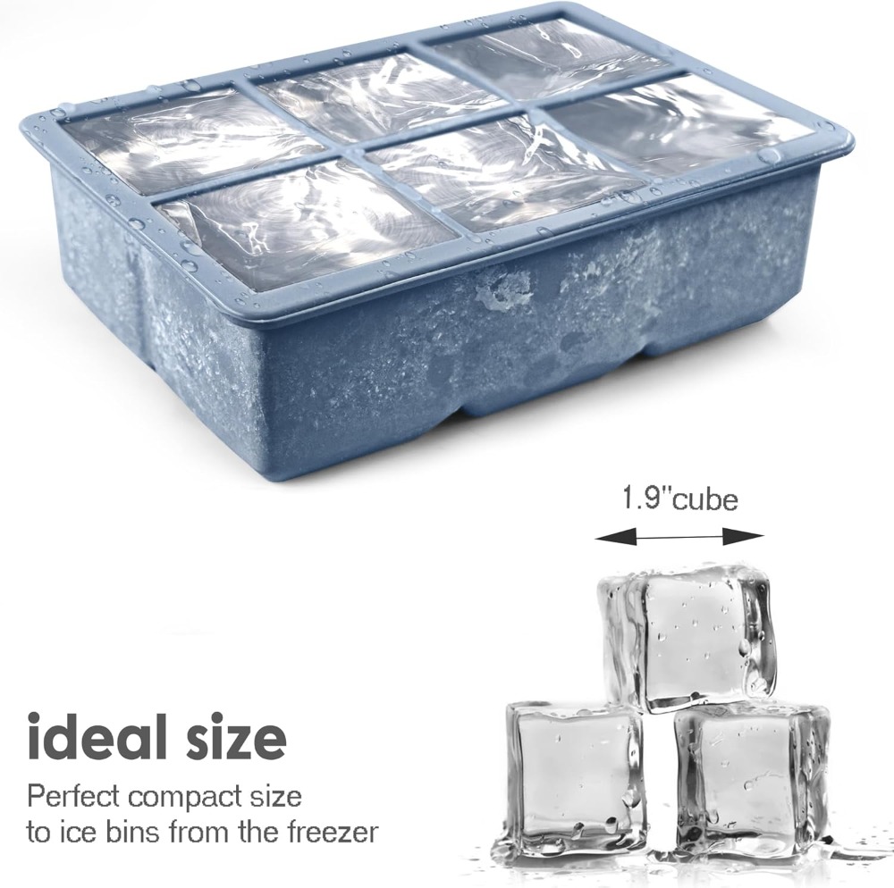 Large Silicone Ice Cube Trays  - Silicone Mold Tray ulasan dan harga