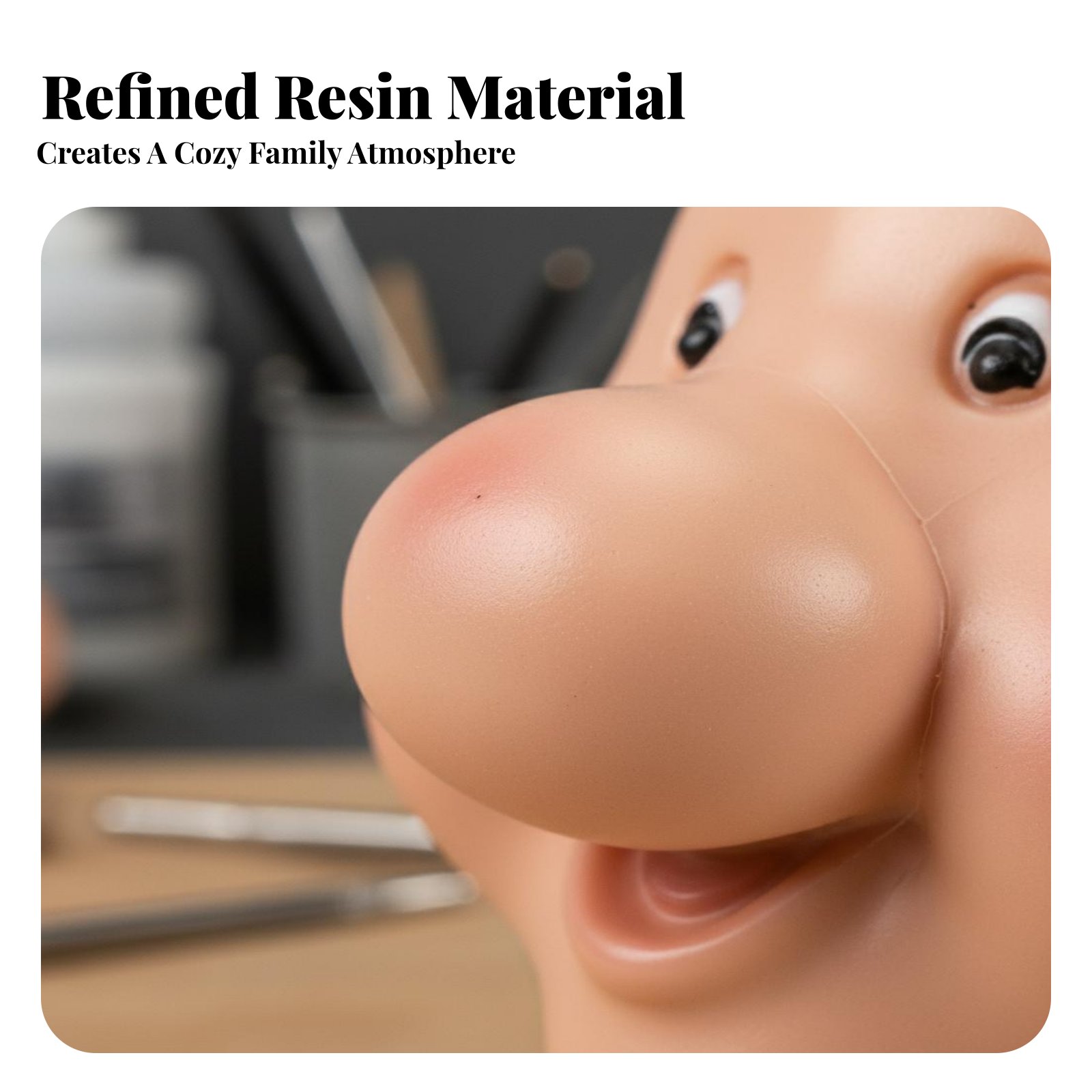 Resin Doll Face Cute Design El - Resin Craft Supplies ulasan dan harga